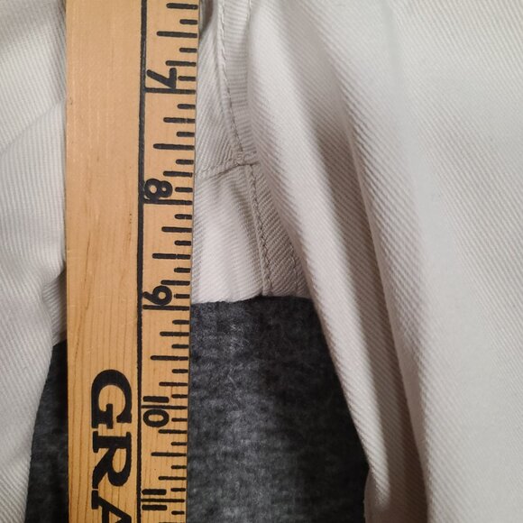 Tommy Hilfiger Women's Straight Legged Jeans Size 8 Cream in Color - Picture 14 of 14